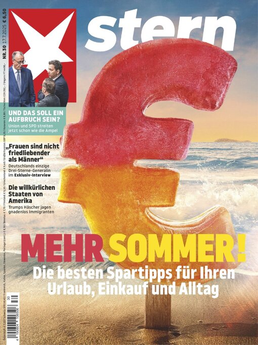 Détails du titre pour stern par DPV Deutscher Pressevertrieb - Disponible